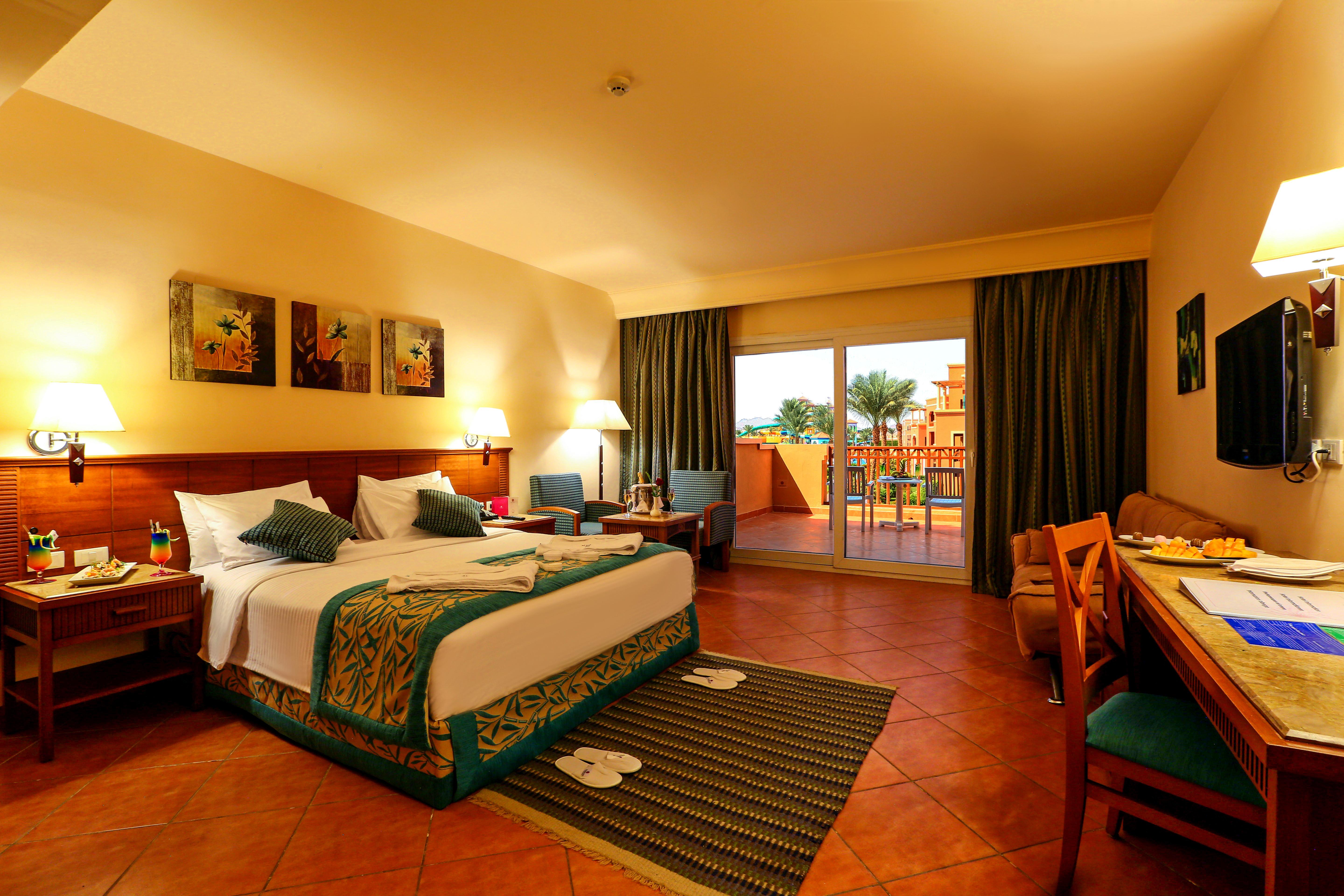 Hotel Charmillion Club Aquapark à Charm el-Cheikh Extérieur photo A room at the Hilton Sharm El Sheikh