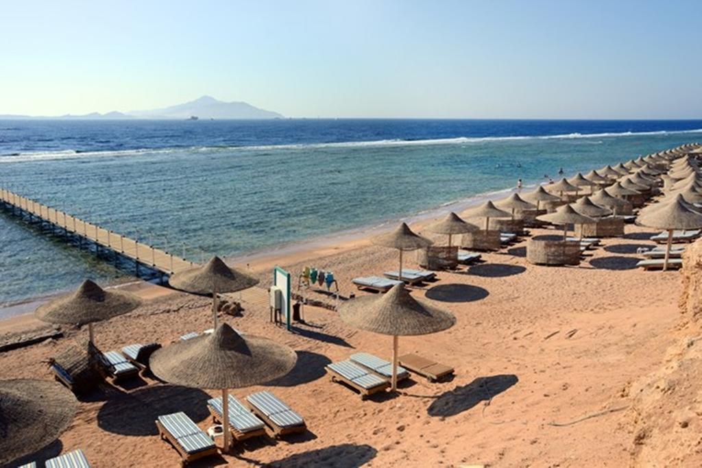 Hotel Charmillion Club Aquapark à Charm el-Cheikh Extérieur photo Beach at the Red Sea