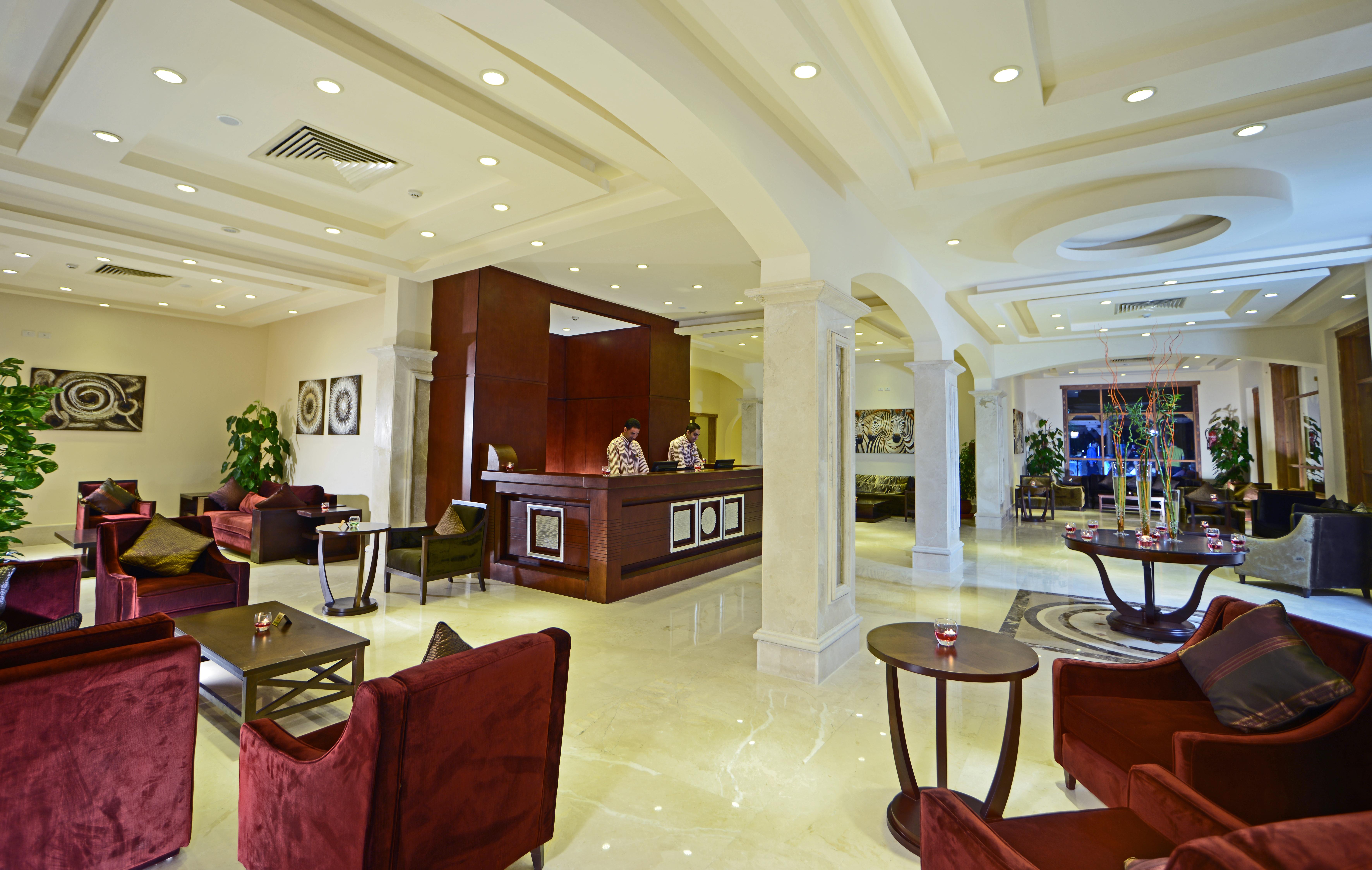 Hotel Charmillion Club Aquapark à Charm el-Cheikh Extérieur photo Lobby